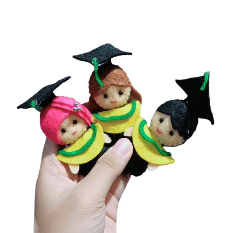 Boneka Wisuda Mini