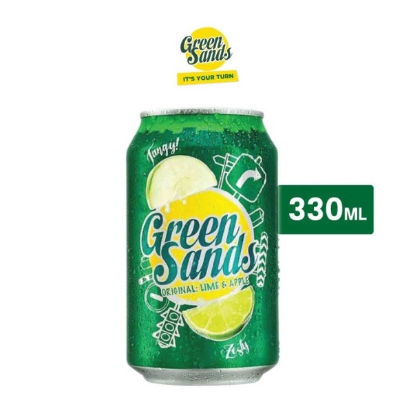 Green Sands Lime & Apple Can 330 ml
