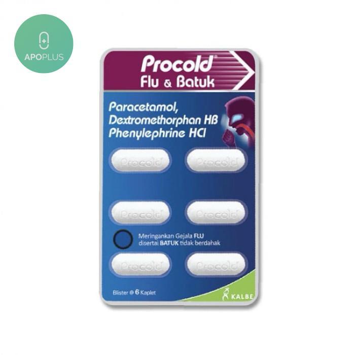 Procold FLU dan BATUK 6s tablet