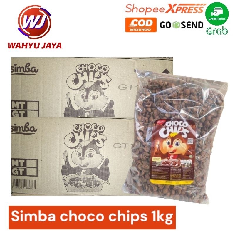 Simba choco chips coklat 1kg dus @2