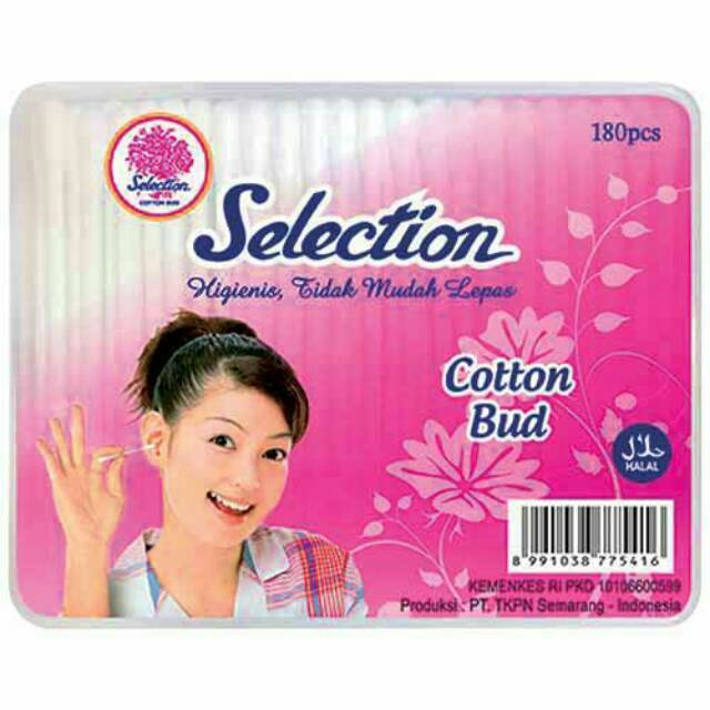 Selection Cotton Bud 180 pcs//refil 100 pcs (KaleeBaby)