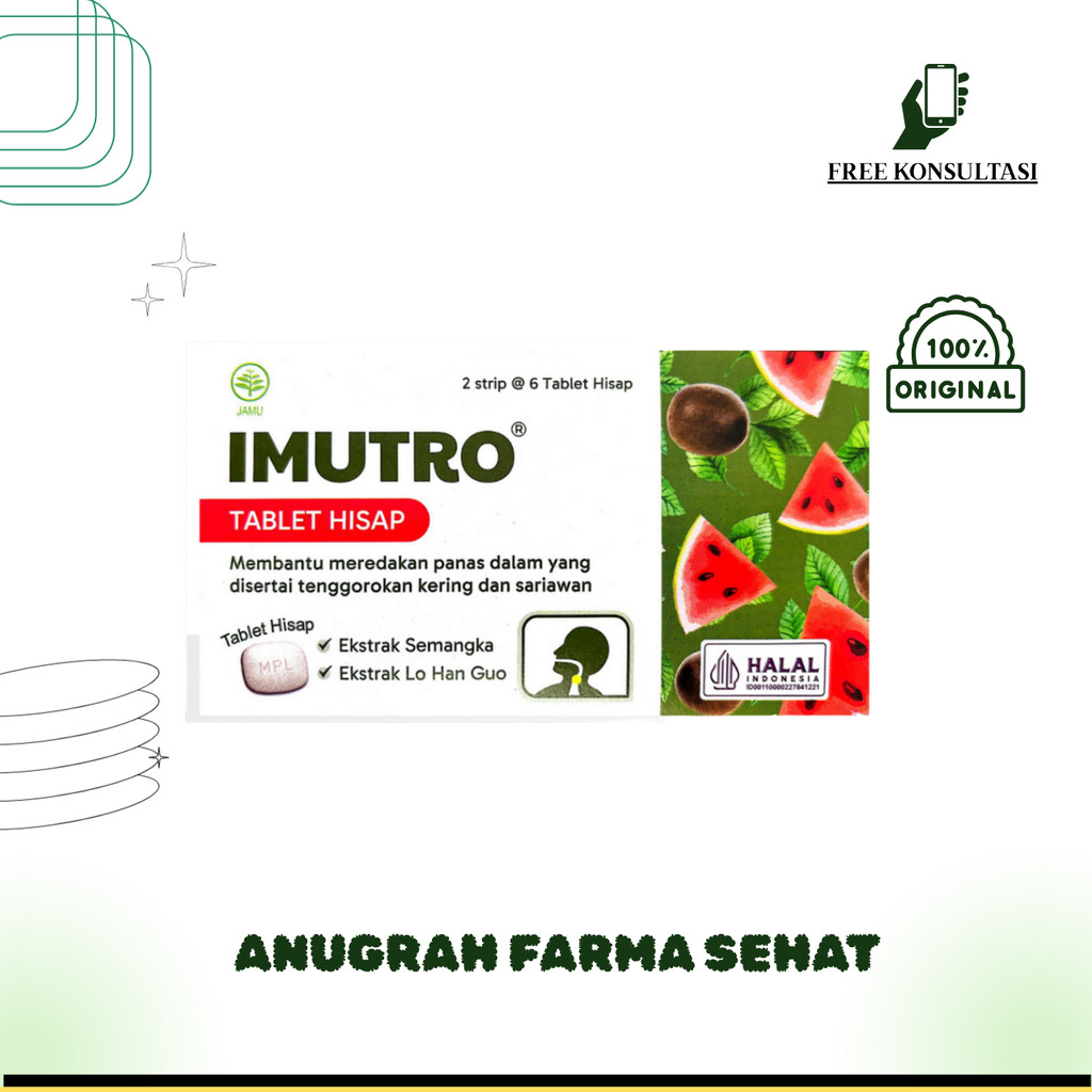 IMUTRO STRIP 6 TABLET HISAP