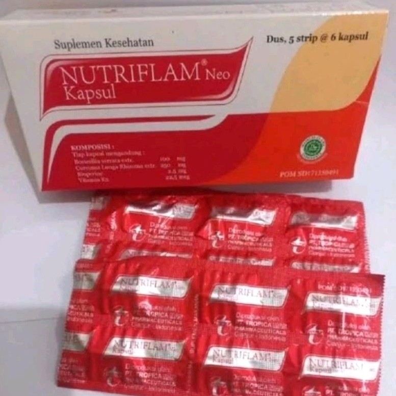 NUTRIFLAM NEO STRIP 6 KAPSUL
