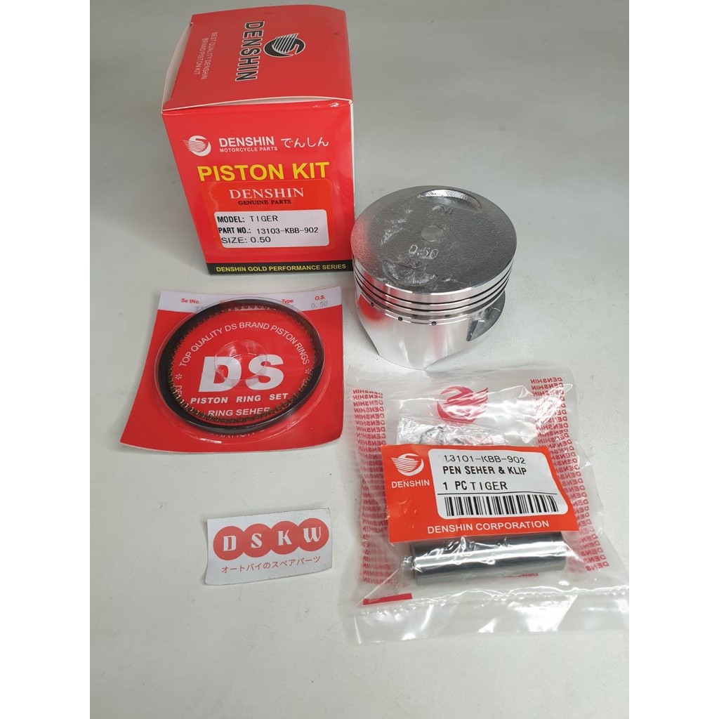 Piston Kit Set Oversize 50 TIGER Denshin