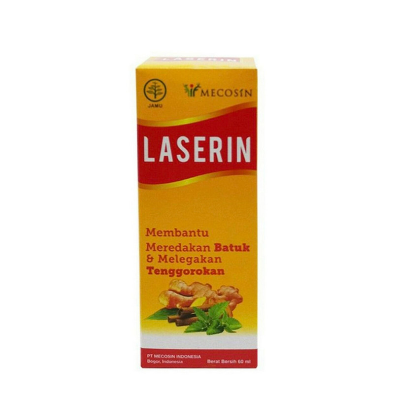 LASERIN SYRUP BOTOL 60 ML