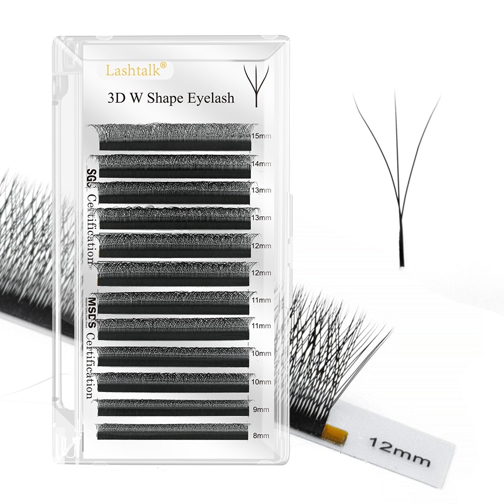 Lashtalk 3D W Shape Clover Eyelash Extension