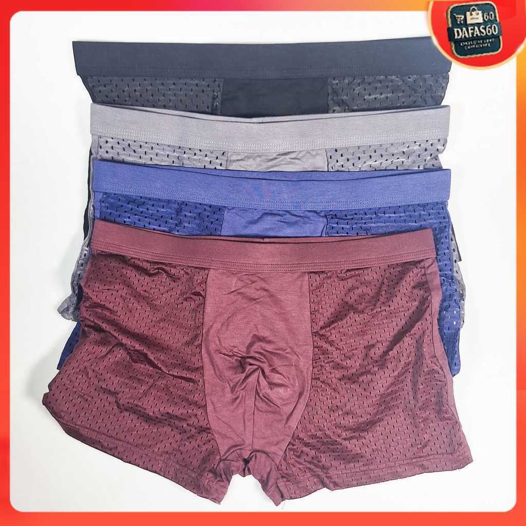 Celana Dalam Boxer Brief Pria 4PCS