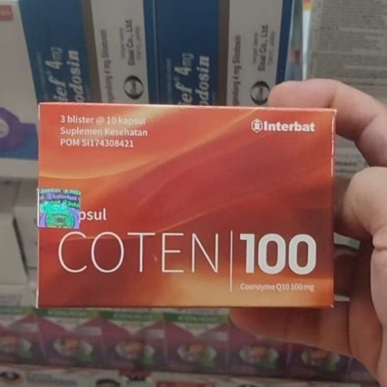 COTEN 100 MG BOX 30 KAPSUL
