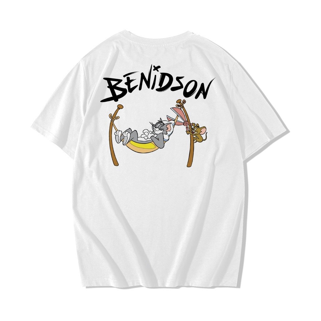 BENIDSON Oversized Tshirt White Tom Hammock