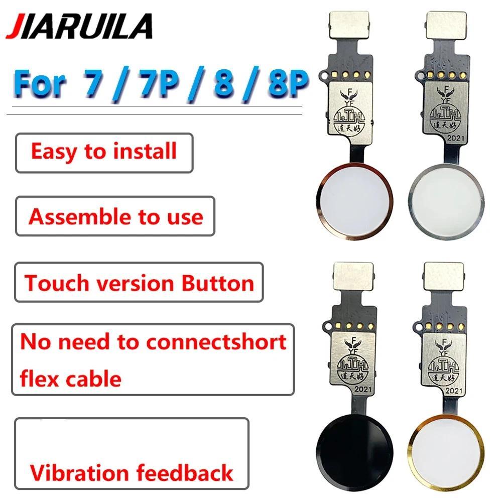 NEW Tested Replacement For iPhone 7 / 7 Plus / 8 / 8 Plus Home Button Flex Return Function Work NO Tou ID Fingerprint Sensor