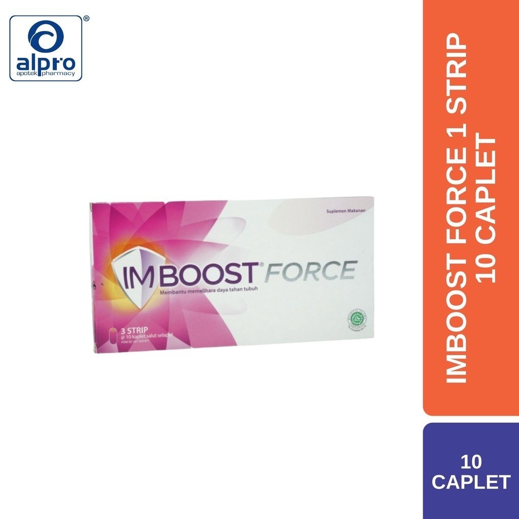 Imboost Force 1 Strip 10 Caplet