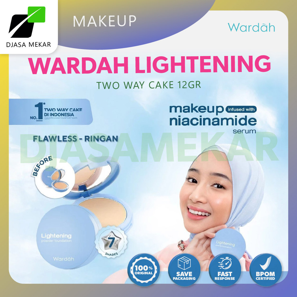 Wardah Lightening Two Way Cake 12gr