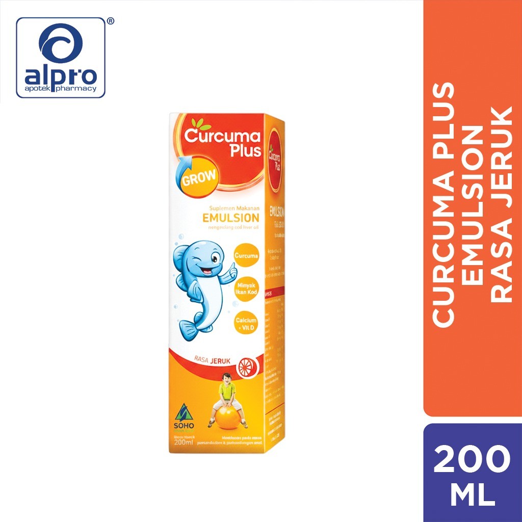 Curcuma Plus Emulsion Jeruk 200 Ml