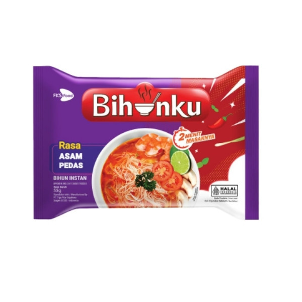 BIHUNKU ASAM PEDAS 55 GR