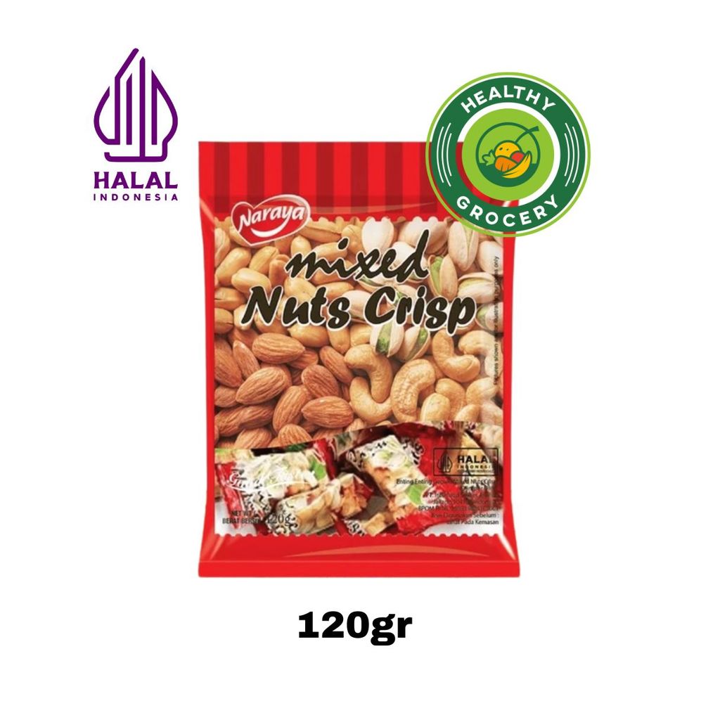 Naraya Mixed Nuts Crisp 120gr