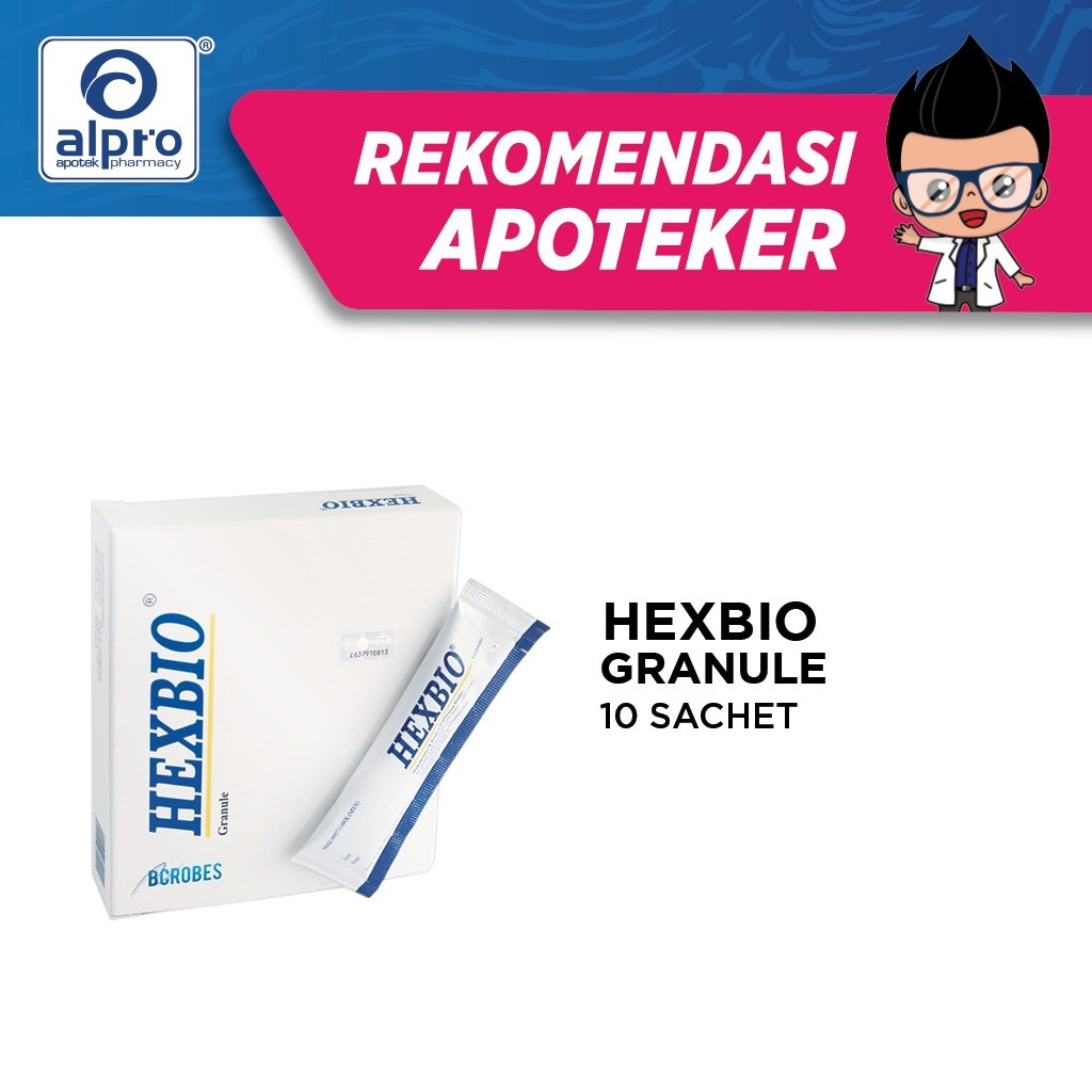 Suplemen Probiotik Hexbio 10 Tablet / (FCS)