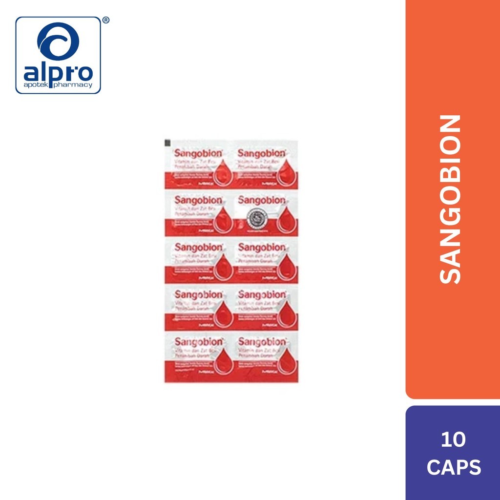 Sangobion 1 Strip 10 Tablet
