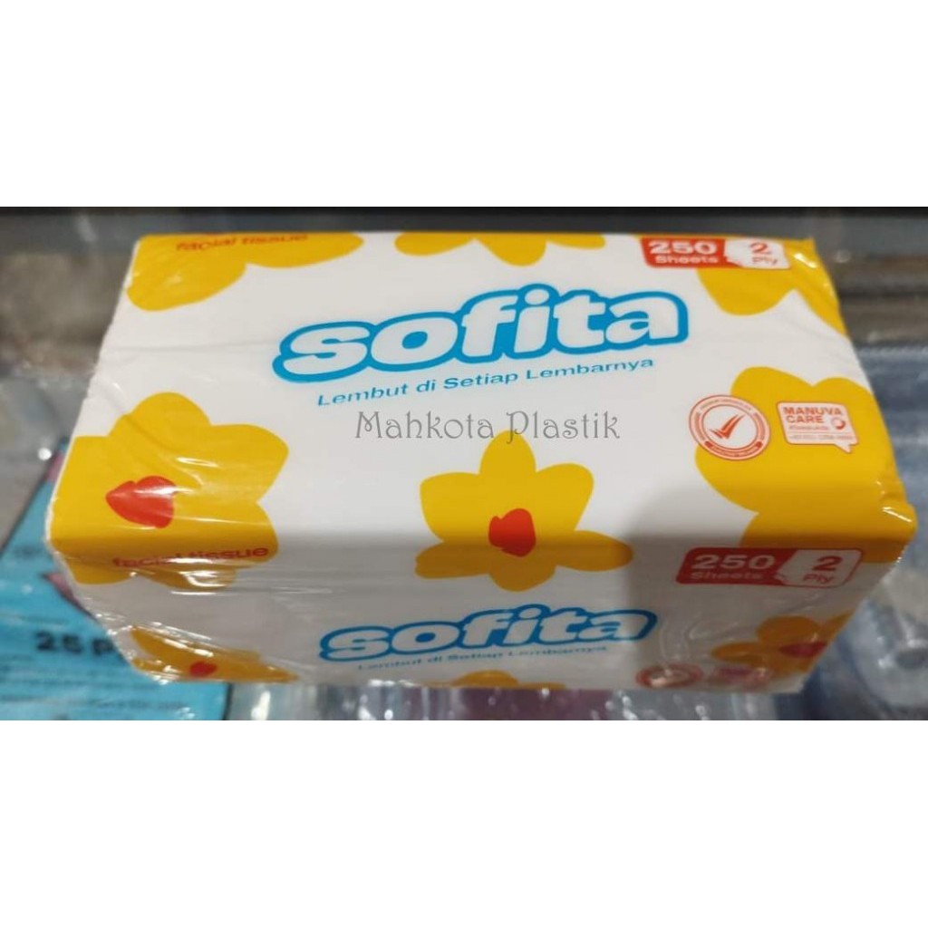 Tissue Facial Sofita 2ply 250sheets
