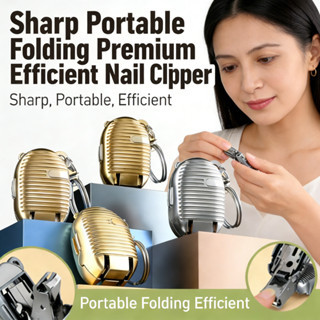 Clipper Portable Nail Folding Sharp Efficient Premium