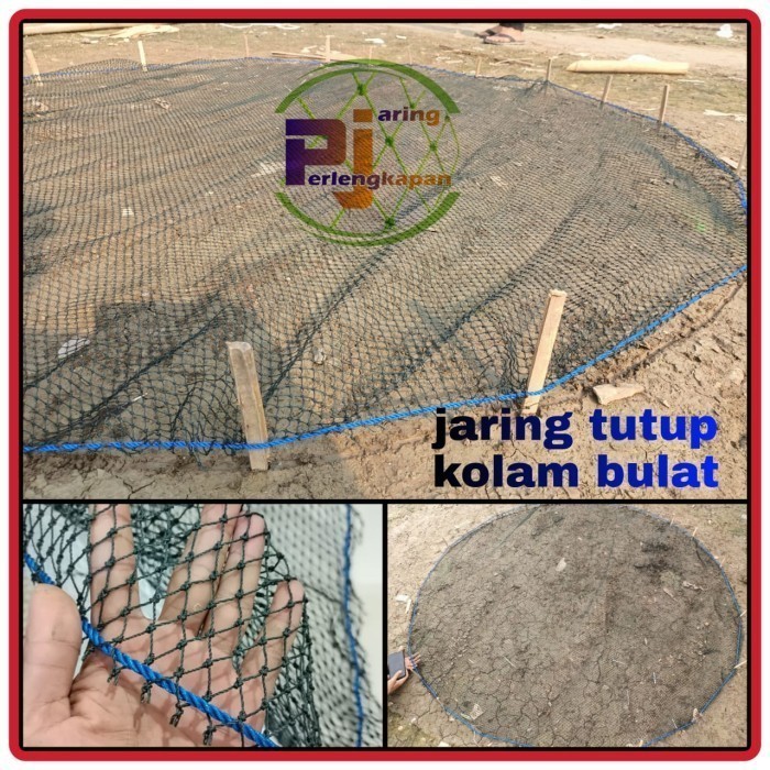 jaring tutup kolam bulat