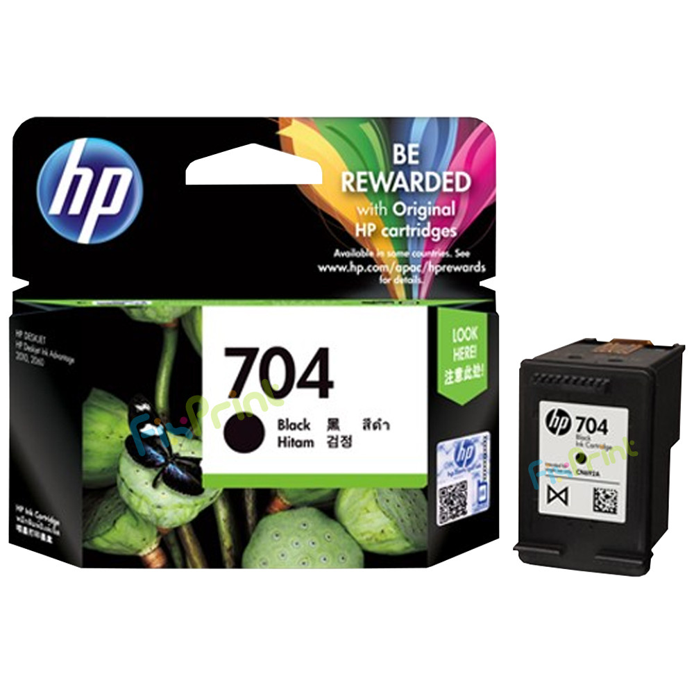 FixPrint Cartridge Original HP 704 Black CN692AA