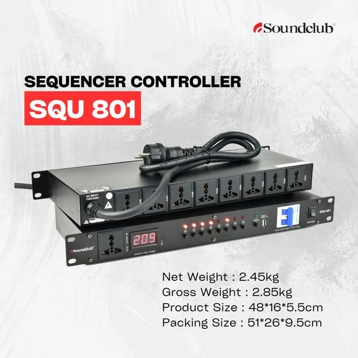 Distributor Soundclub Sequencer Controller SQU 801