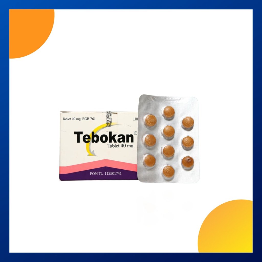 Tebokan 40 Mg Strip 10 Tablet