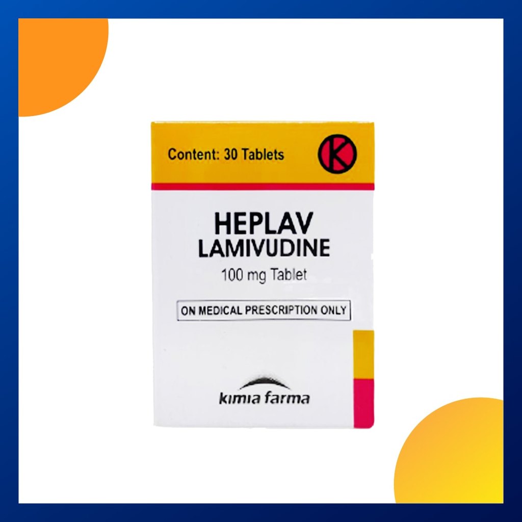 HEPLAV 100 MG 1 BOTOL @ 30 TABLET
