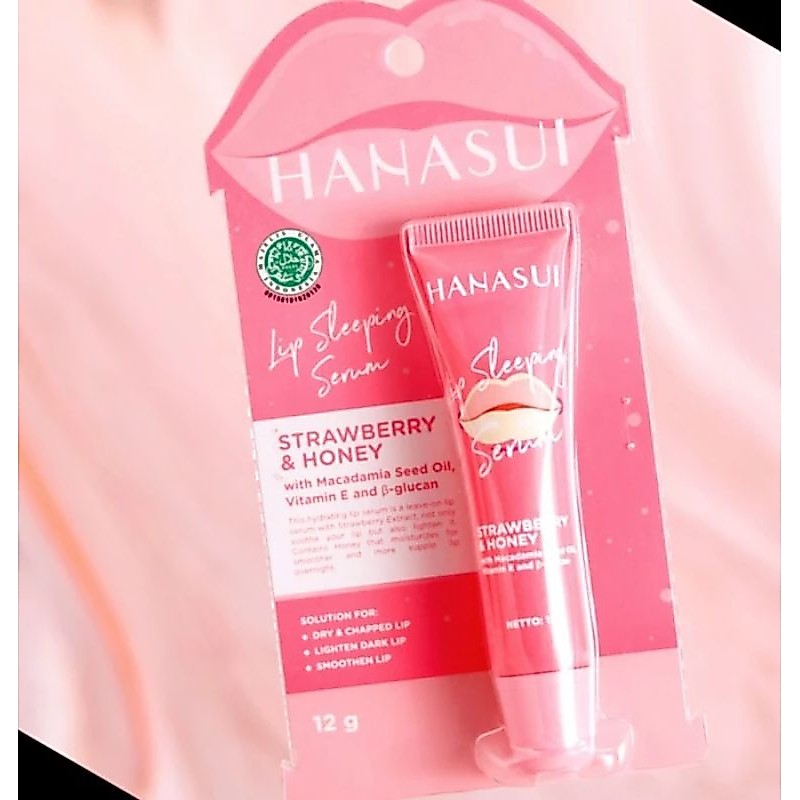 Hanasui Lip Sleeping Serum 12gr