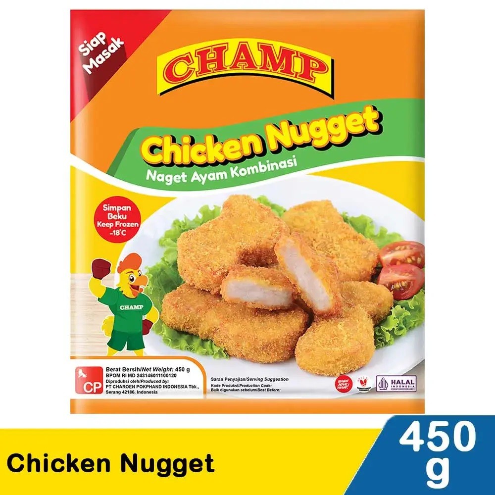 CHAMP CHICKEN NUGGET 450g