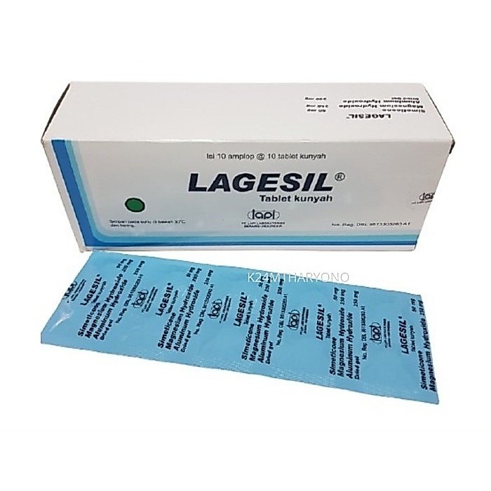 LAGESIL STRIP 10 TABLET