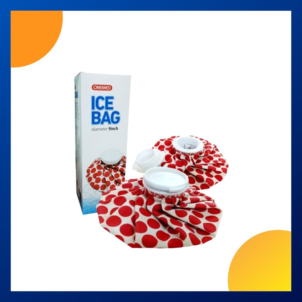 Onemed Ice Bag Merah 9 Inch