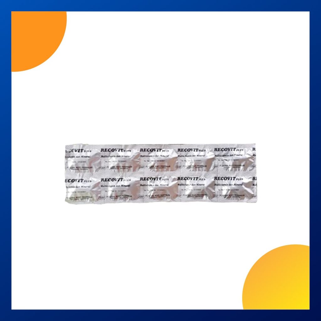 Recovit Plus Strip 10 Kapsul