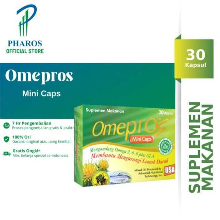 Omepros Mini Caps Box 30  Kapsul