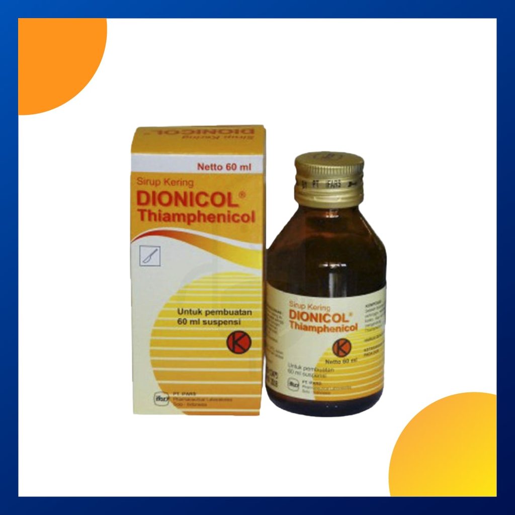 DIONICOL DRY SIRUP 1 BOTOL @ 60 ML
