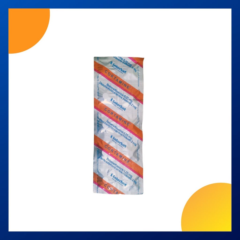 CORTAMINE 1 STRIP @ 10 TABLET