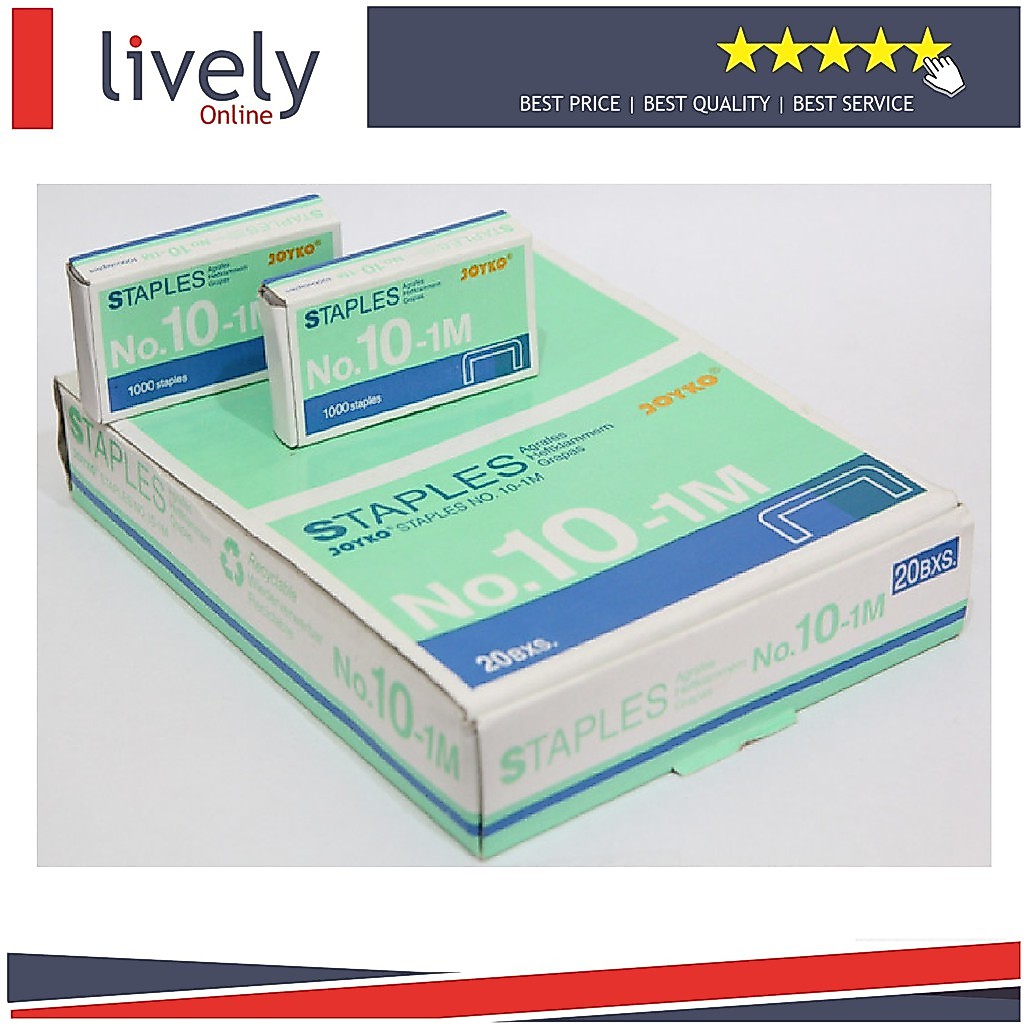 Isi Staples Stapler Joyko No.10 kecil