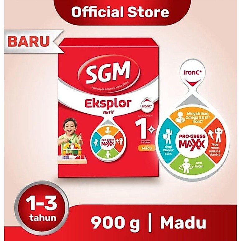 SGM Eksplor 1+ Madu 900g