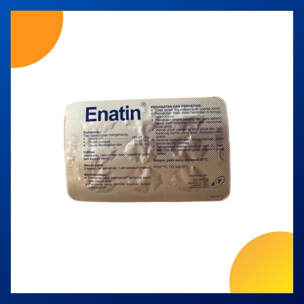Enatin Strip Isi 9 Kapsul