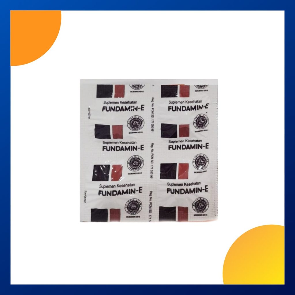 Fundamin E Strip 4 Tablet