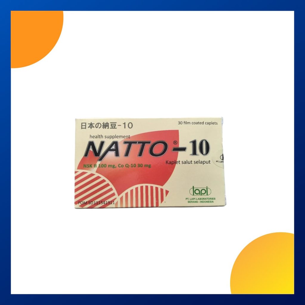 Natto-10 Box Isi 30 Kaplet