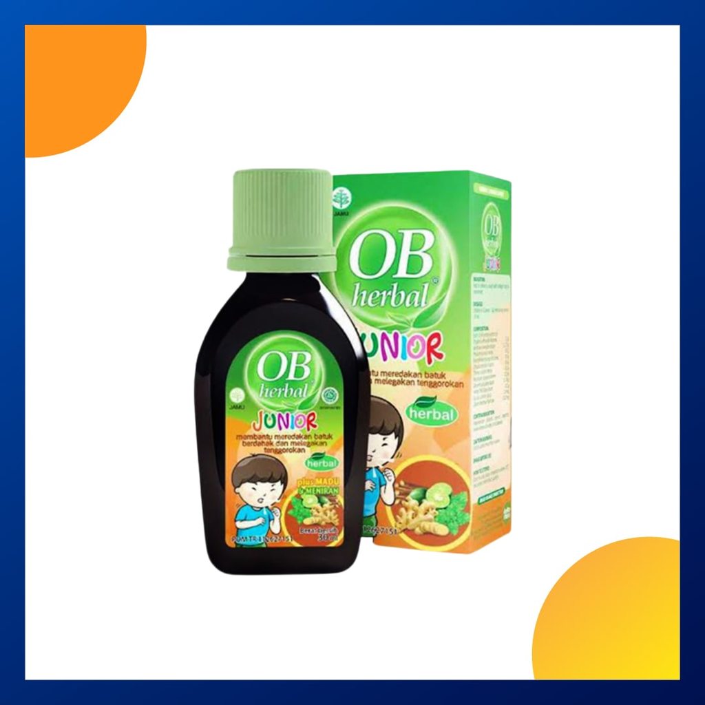 Ob Herbal Junior Syrup Isi 30 Ml Botol