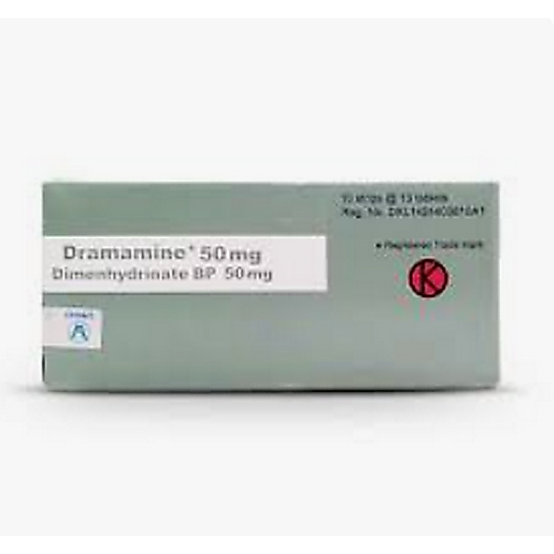 DRAMAMINE 1 STRIP @ 10 TABLET