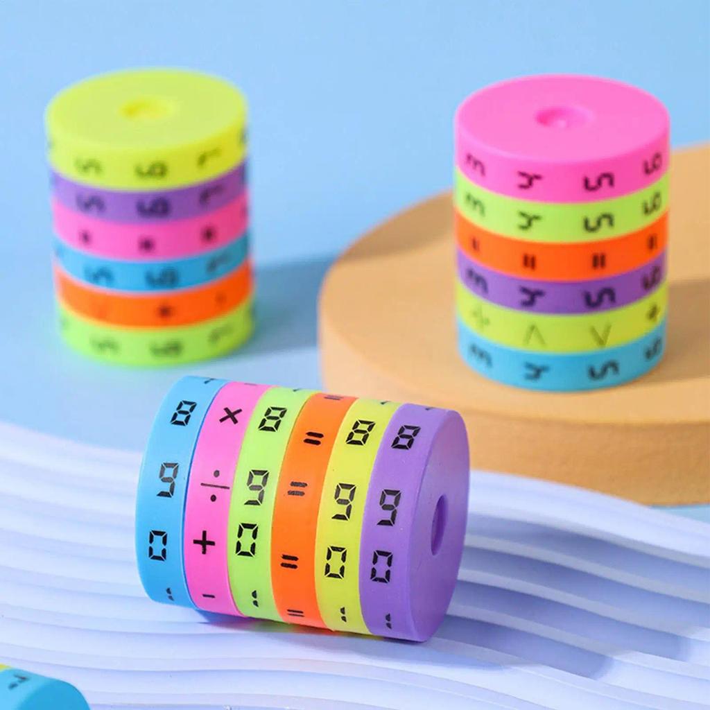 Arithmetic Learning Toy Learning Arithmetic Cube Cylinder Intelligence Math Cubes Toy Colorful Presool Number Math Game Toys