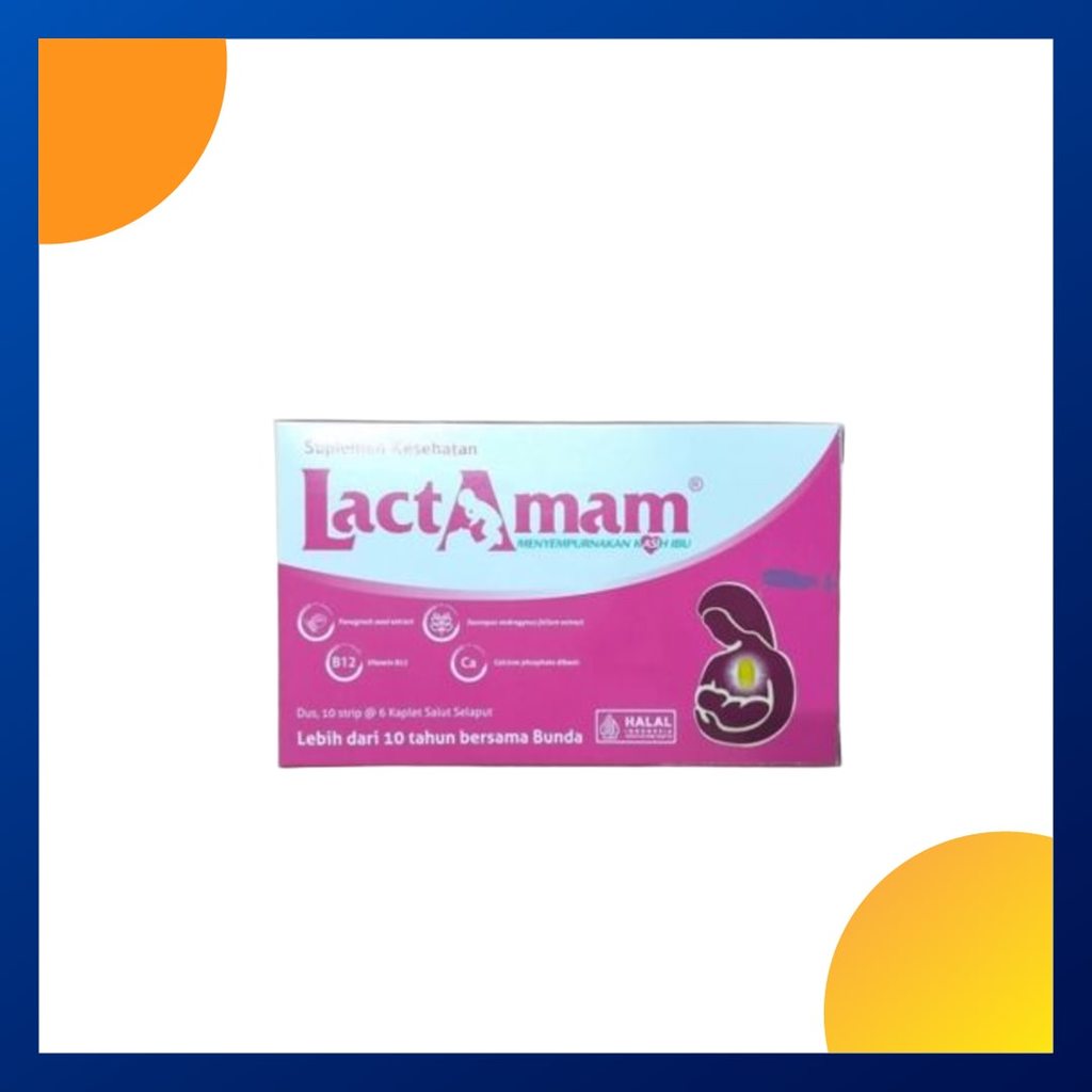 Lactamam Box Isi 60 Kaplet