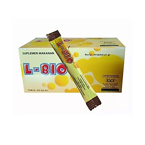 L-BIO // SUPLEMEN MAKANAN // 1BOX ( isi 30 sachet)