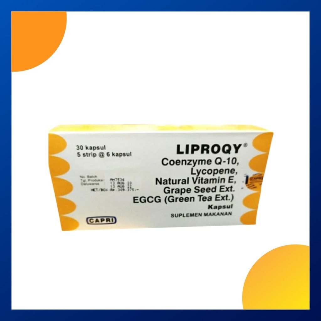 Liproqy Box Isi 30 Kapsul