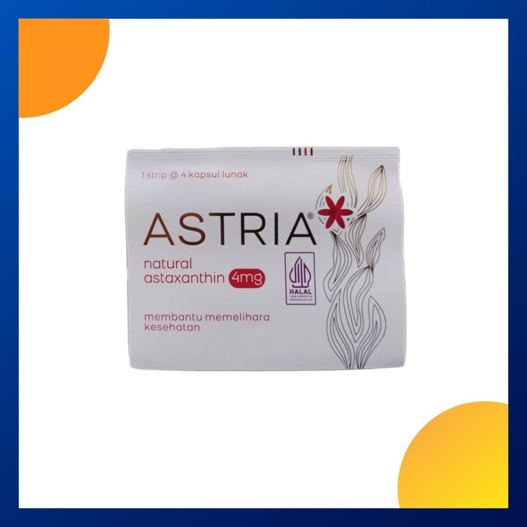Astria 4 Mg Strip 4 Kapsul