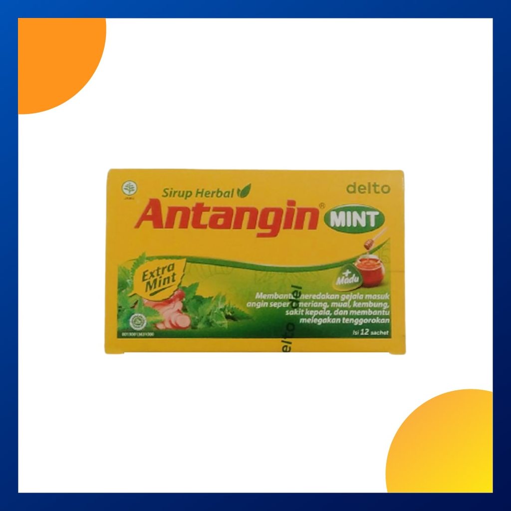 Antangin Cair Mint 15 Ml Box 12 Sachet