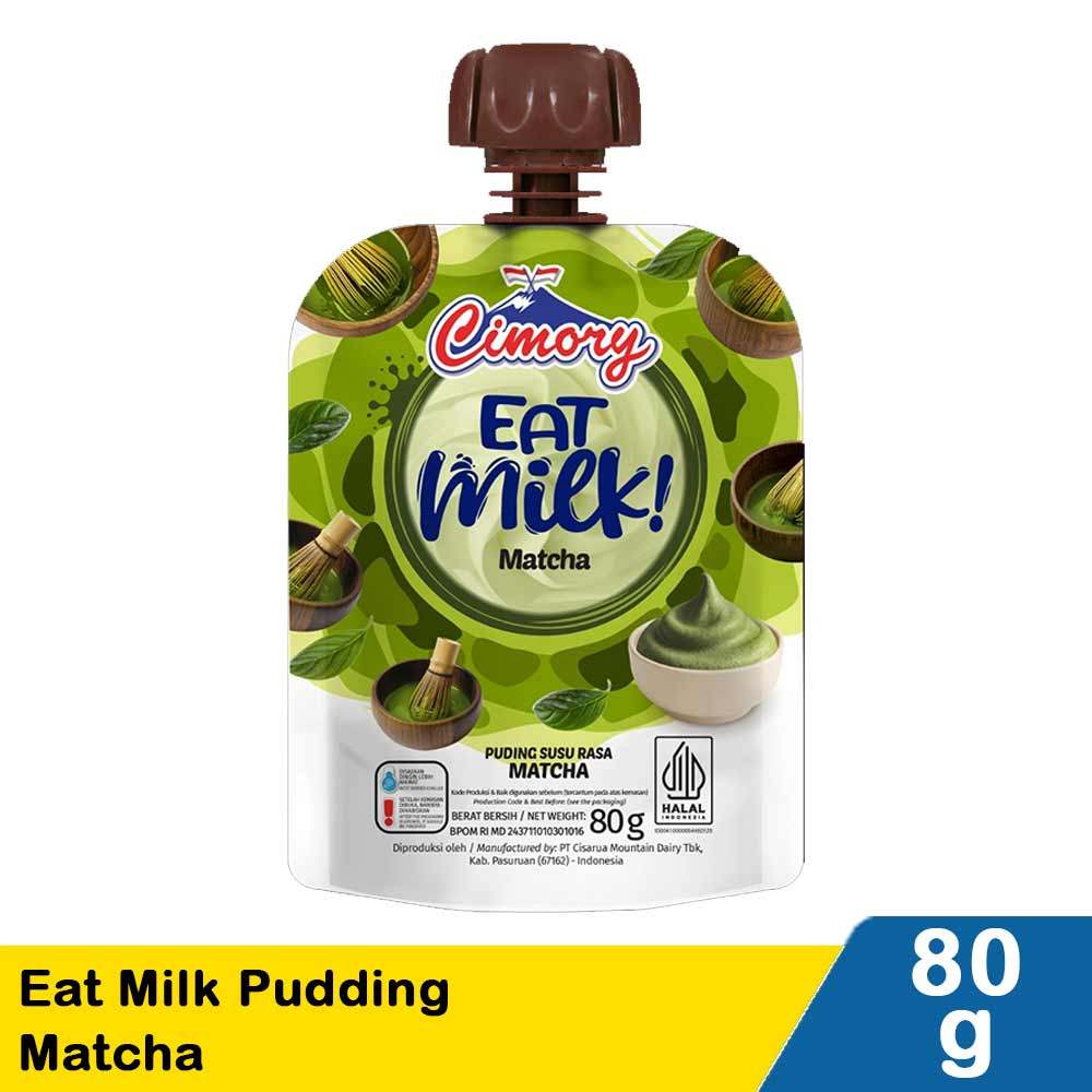 CIMORY EAT MILK PUDDING MATCHA 80g